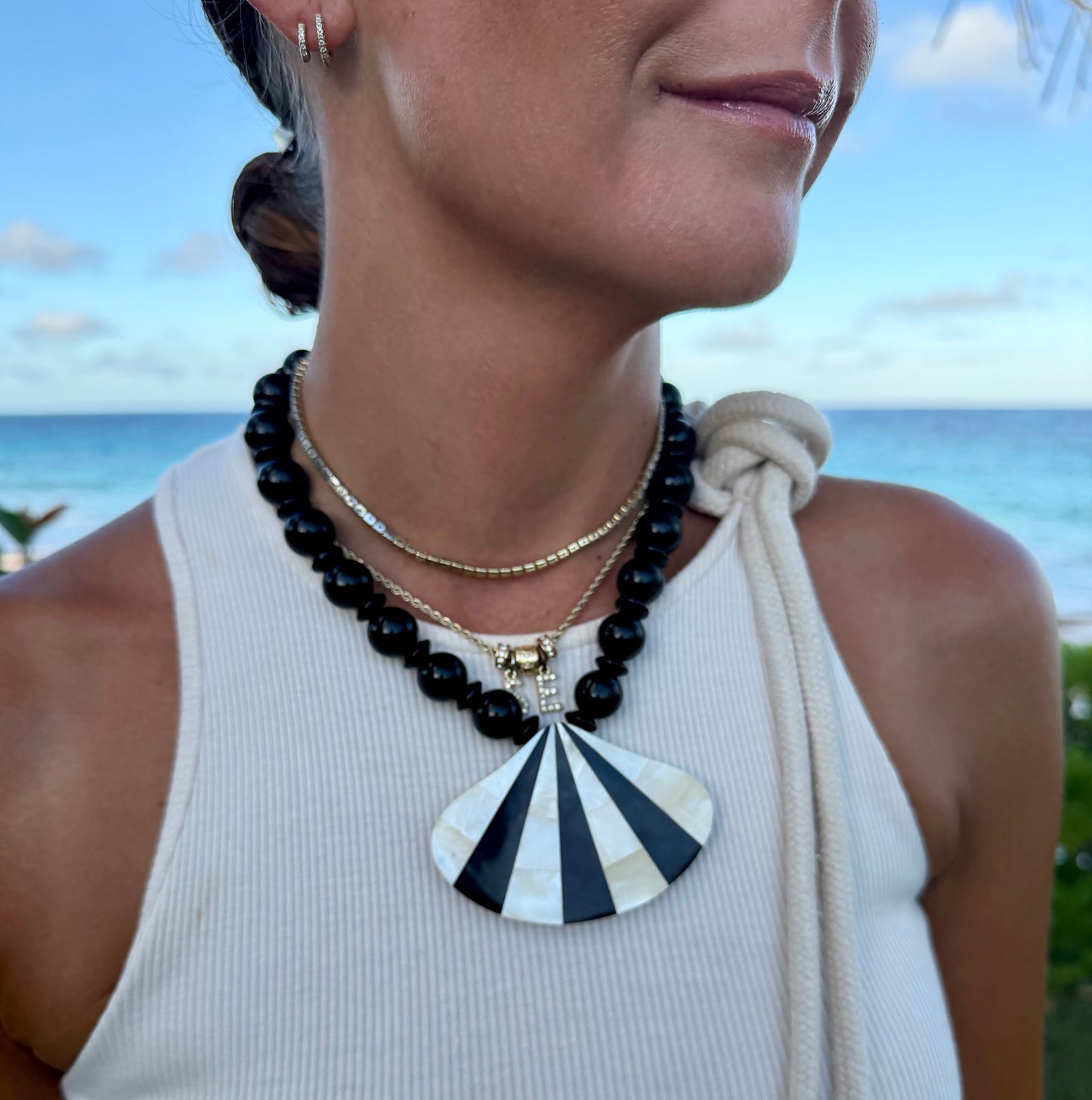 cabana statement necklace