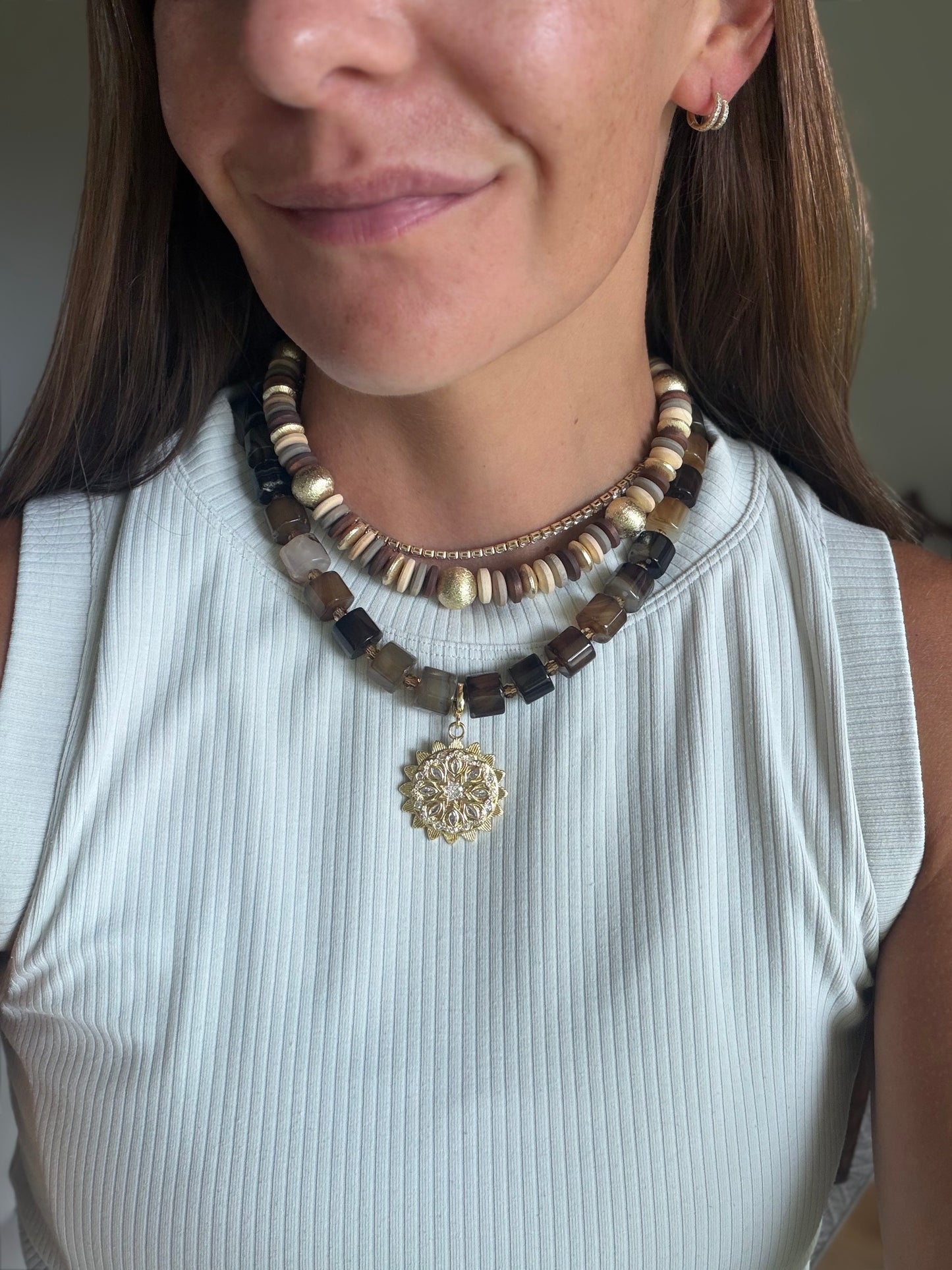 sandbar gold choker