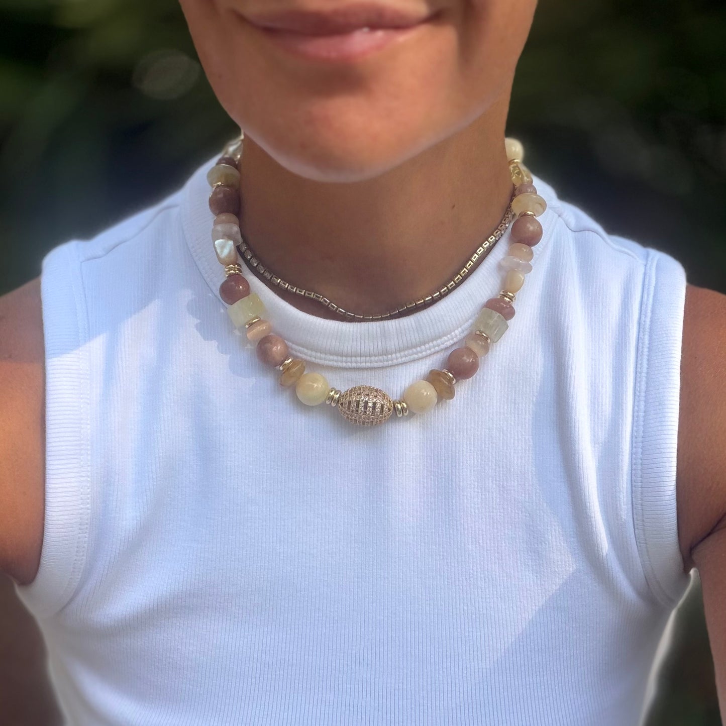 golden hour necklace
