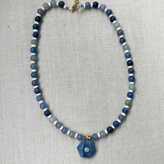 blue harbor pendant necklace