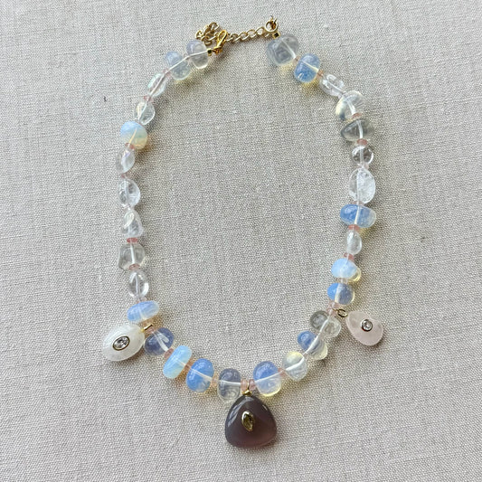 opal sky necklace
