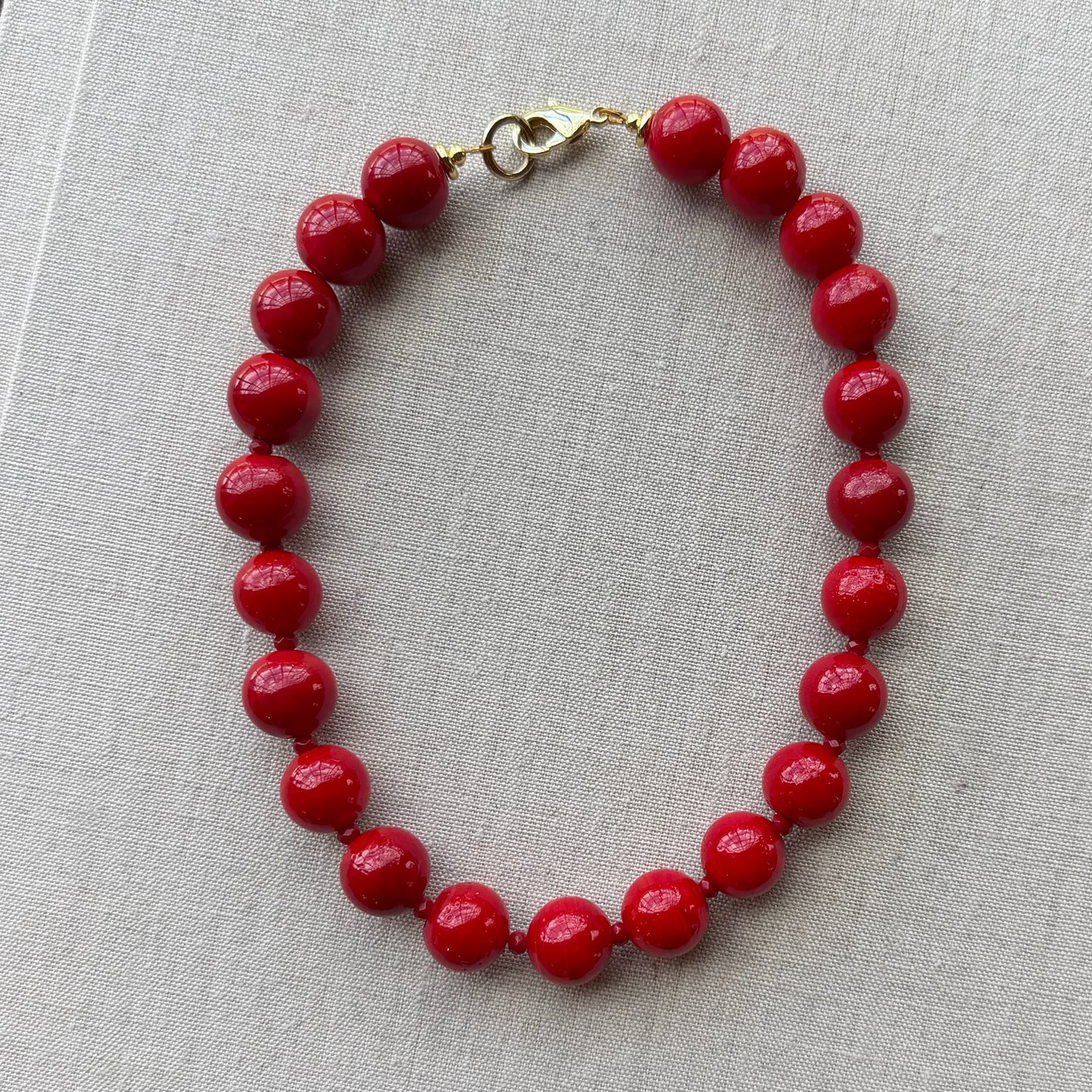 poppy necklace